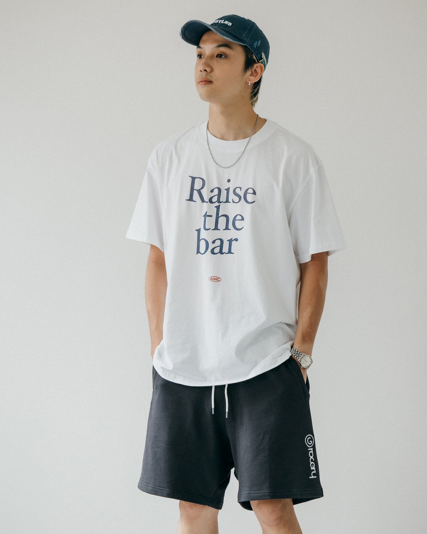Aim Higher Club Basic Tee/ Raise the bar