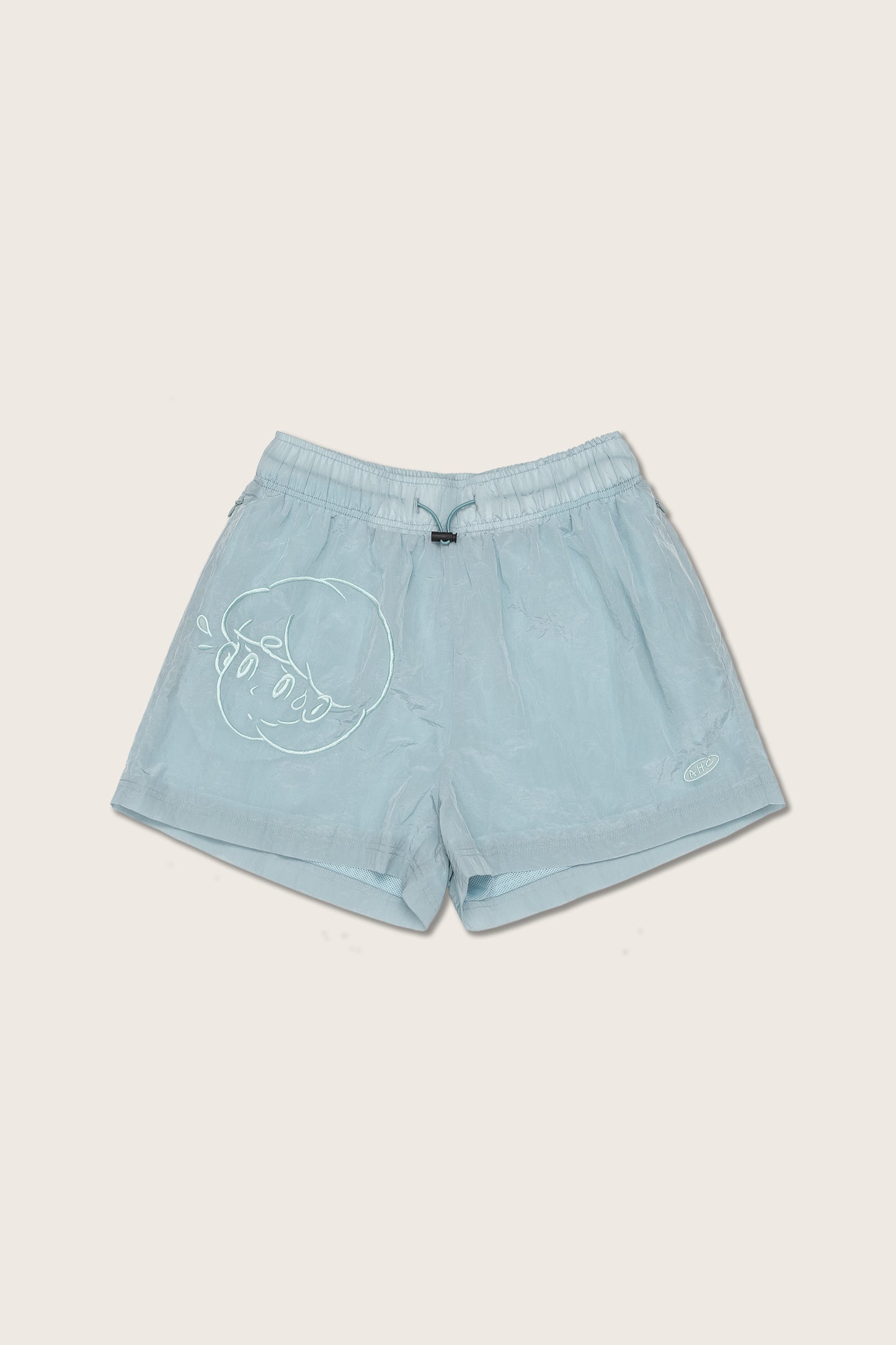 Aim Higher Club X Peep Nylon Shorts/ Baby Blue