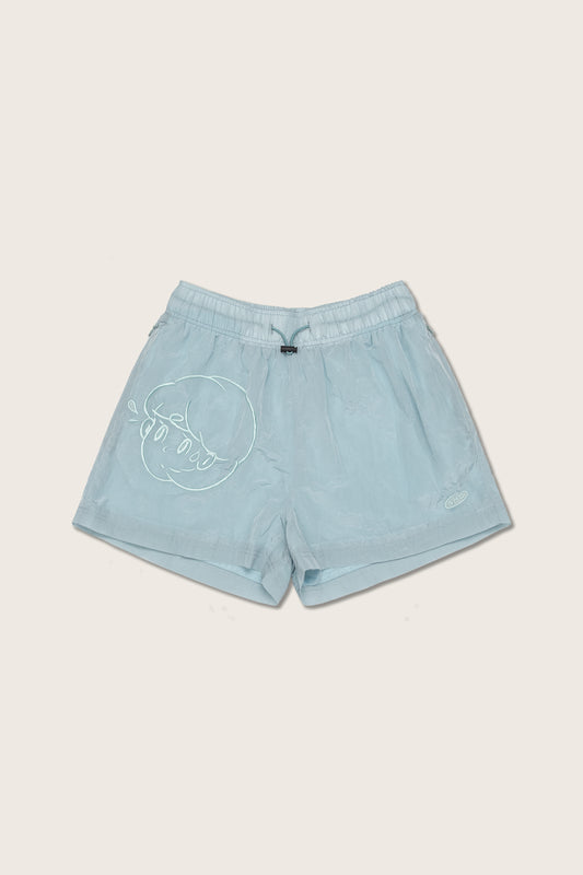 Aim Higher Club X Peep Nylon Shorts/ Baby Blue