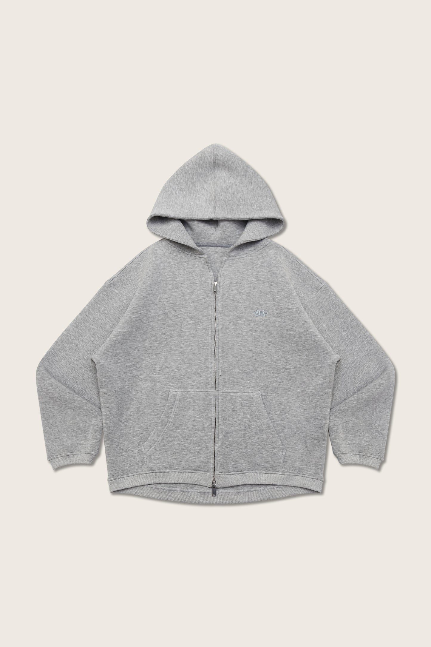 Aim Higher Club Cloud Zip Up Hoodie/ Flecking Grey
