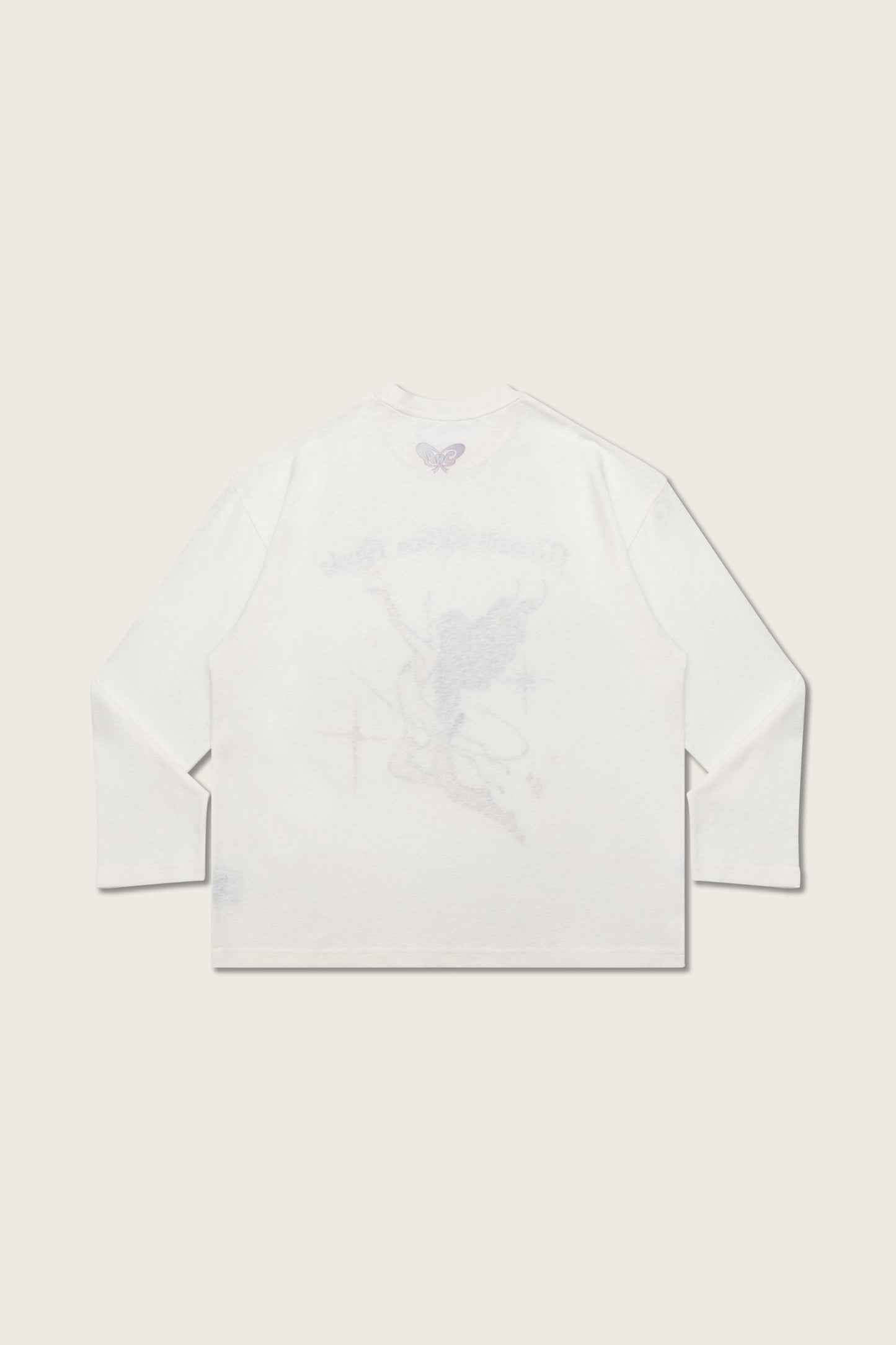 Aim Higher Club X Spellman Graphics Long Tee/ Off White