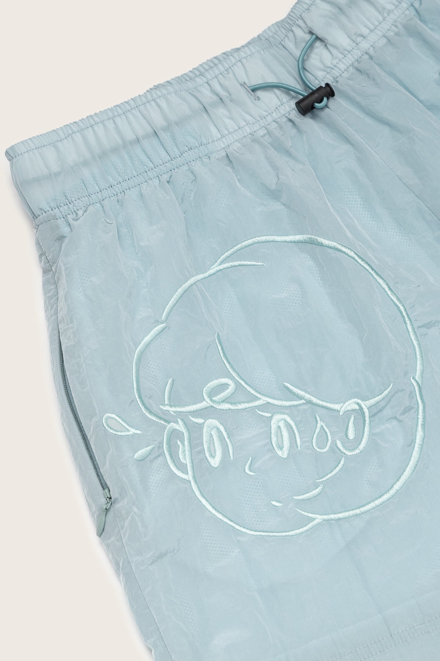 Aim Higher Club X Peep Nylon Shorts/ Baby Blue