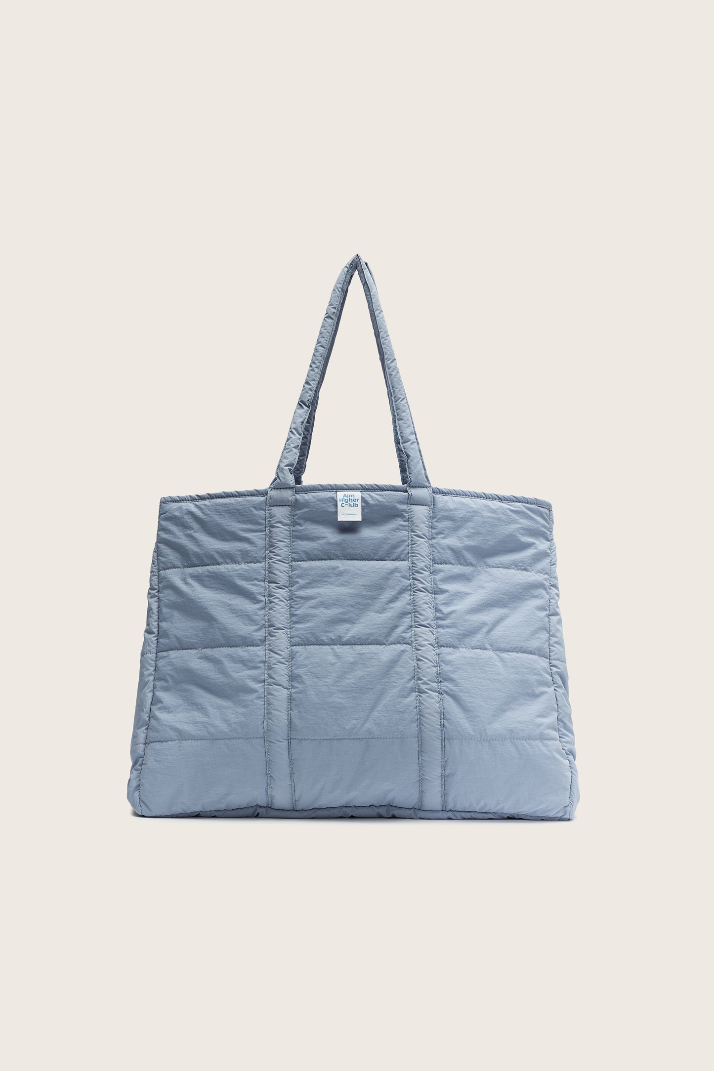 Aim Higher Club Convertible Cloud Tote Bag/ Baby Blue