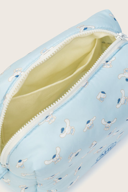 Aim Higher Club ♥ Cinnamoroll Monogram Soft Pouch/ Baby Blue