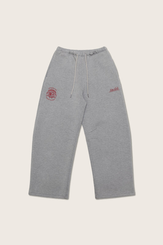 Aim Higher Club Faculty of Sports Unisex Soft Curved Sweatpants/ Flecking Grey