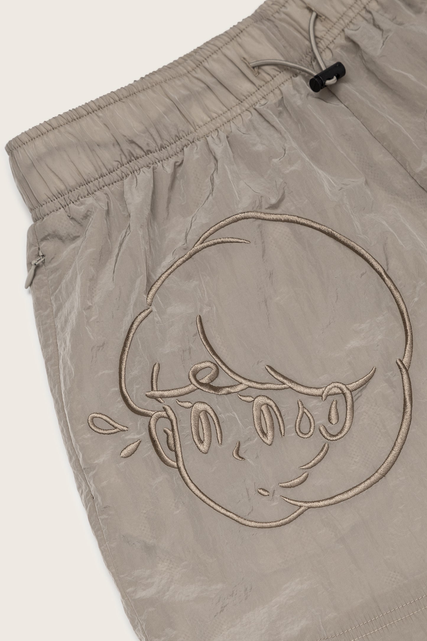 Aim Higher Club X Peep Nylon Shorts/ Beige