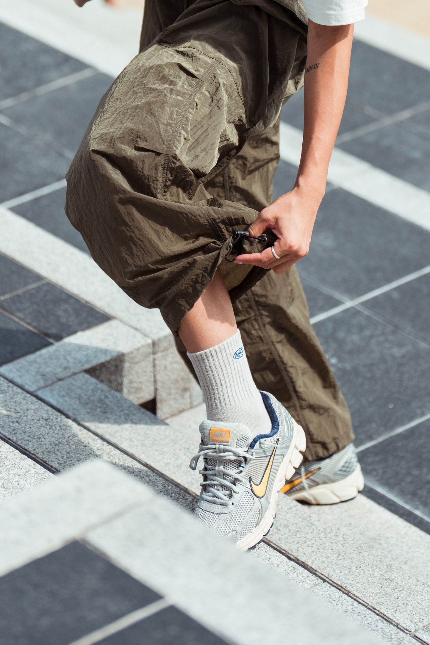 Aim Higher Club Nylon Wide Cargo/ Olive