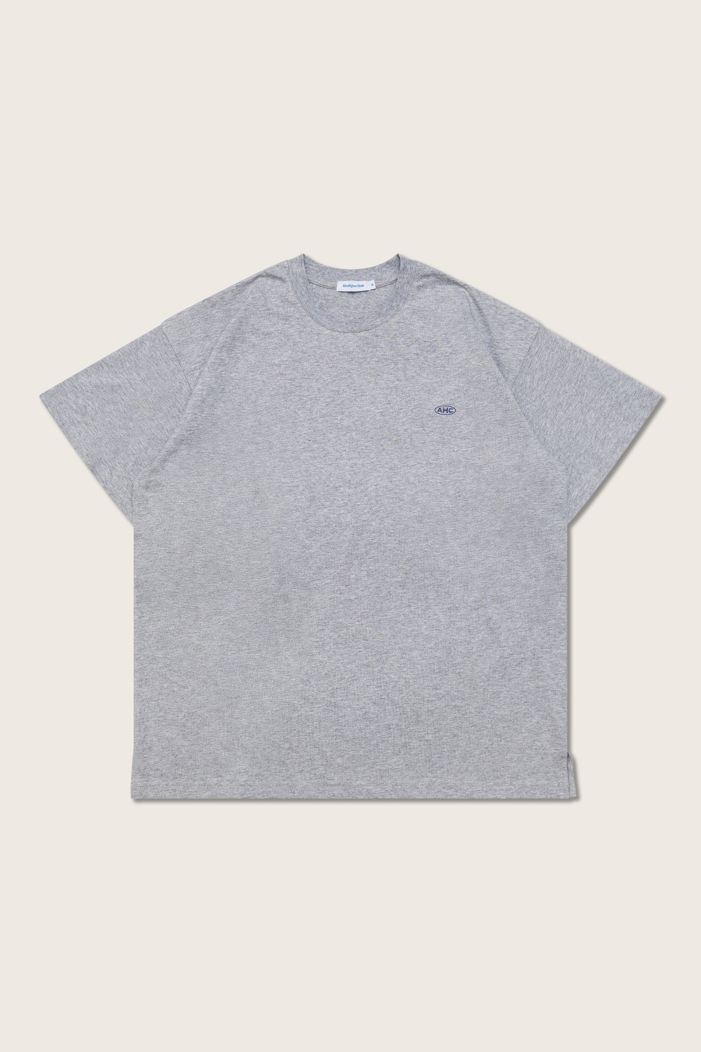 Aim Higher Club Unisex Logo Tee/ Flecking Grey