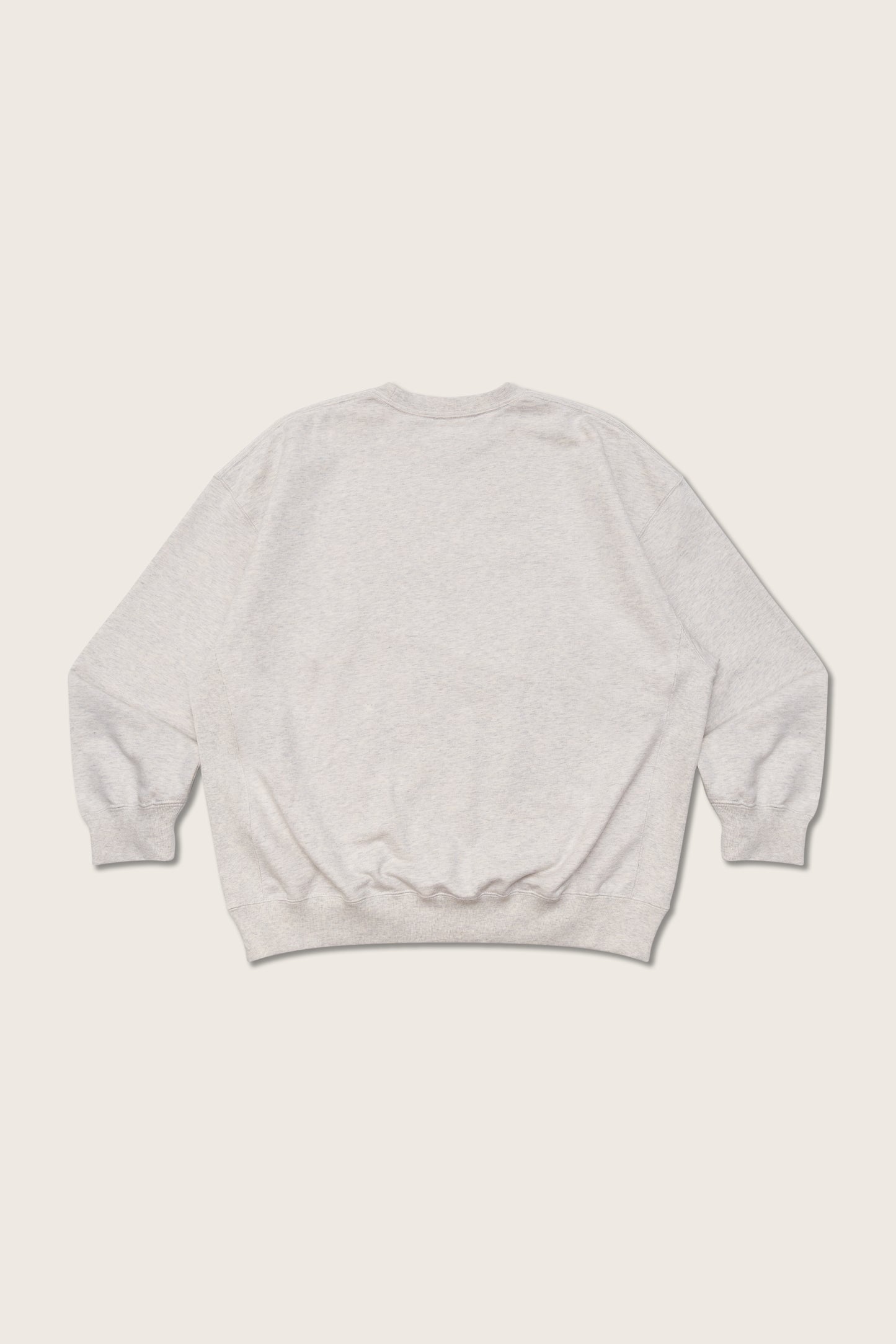 Aim Higher Club Unisex College Badge Crewneck sweatshirt/ Oat