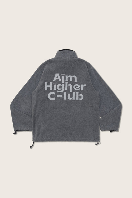 Aim Higher Club Faculty of Sports Fleece Full-Zip Jacket/ Grey