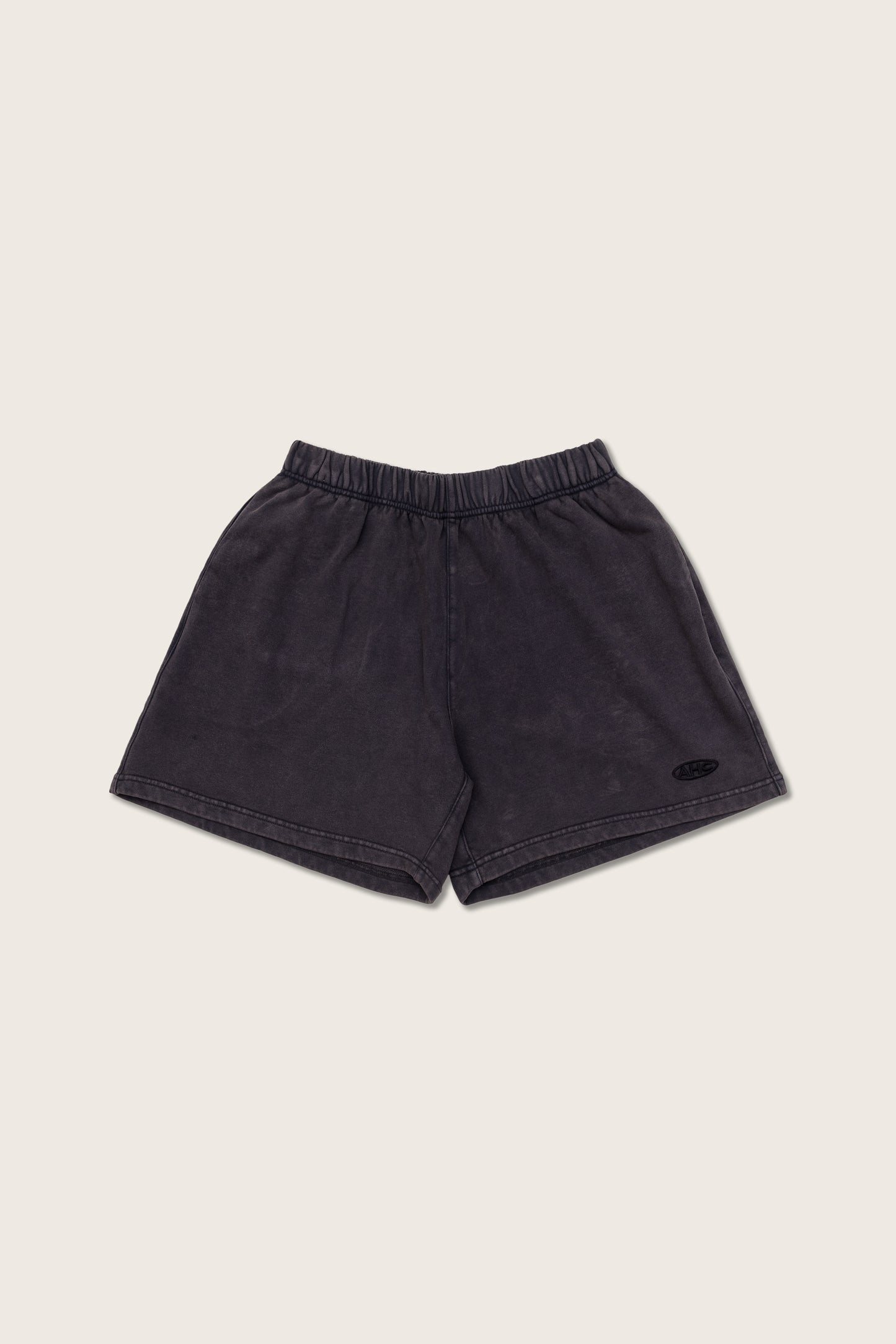 Aim Higher Club Unisex Sweat Shorts/ Washed Charcoal Navy
