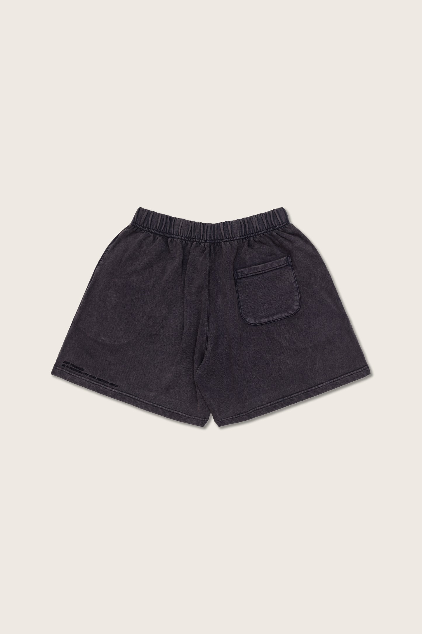 Aim Higher Club Unisex Sweat Shorts/ Washed Charcoal Navy