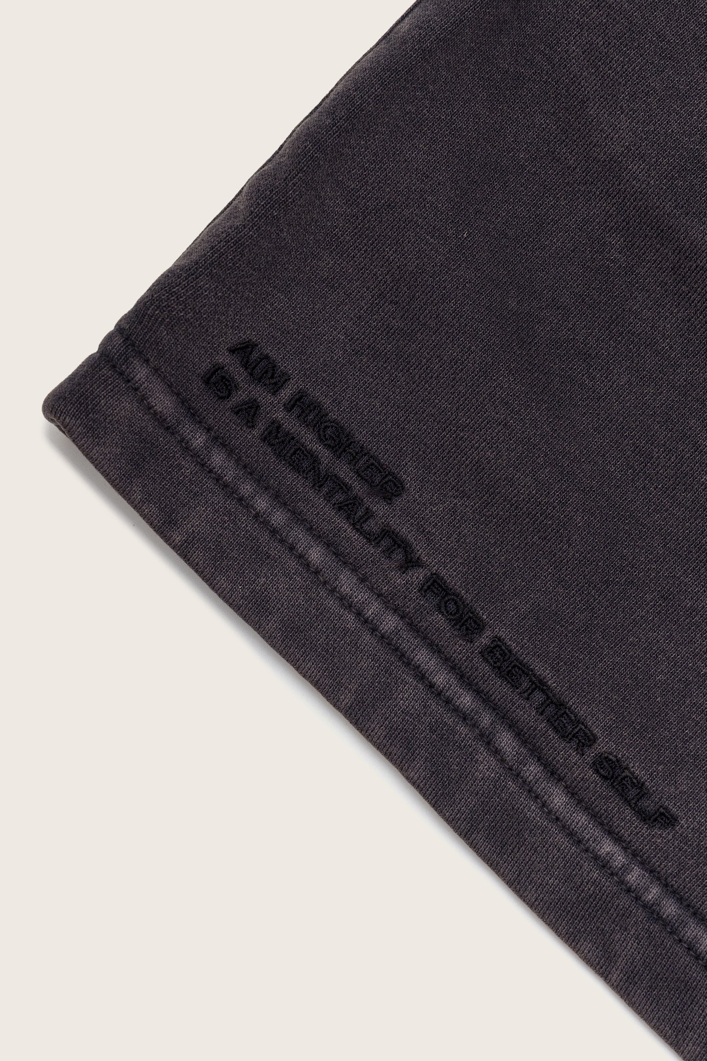 Aim Higher Club Unisex Sweat Shorts/ Washed Charcoal Navy