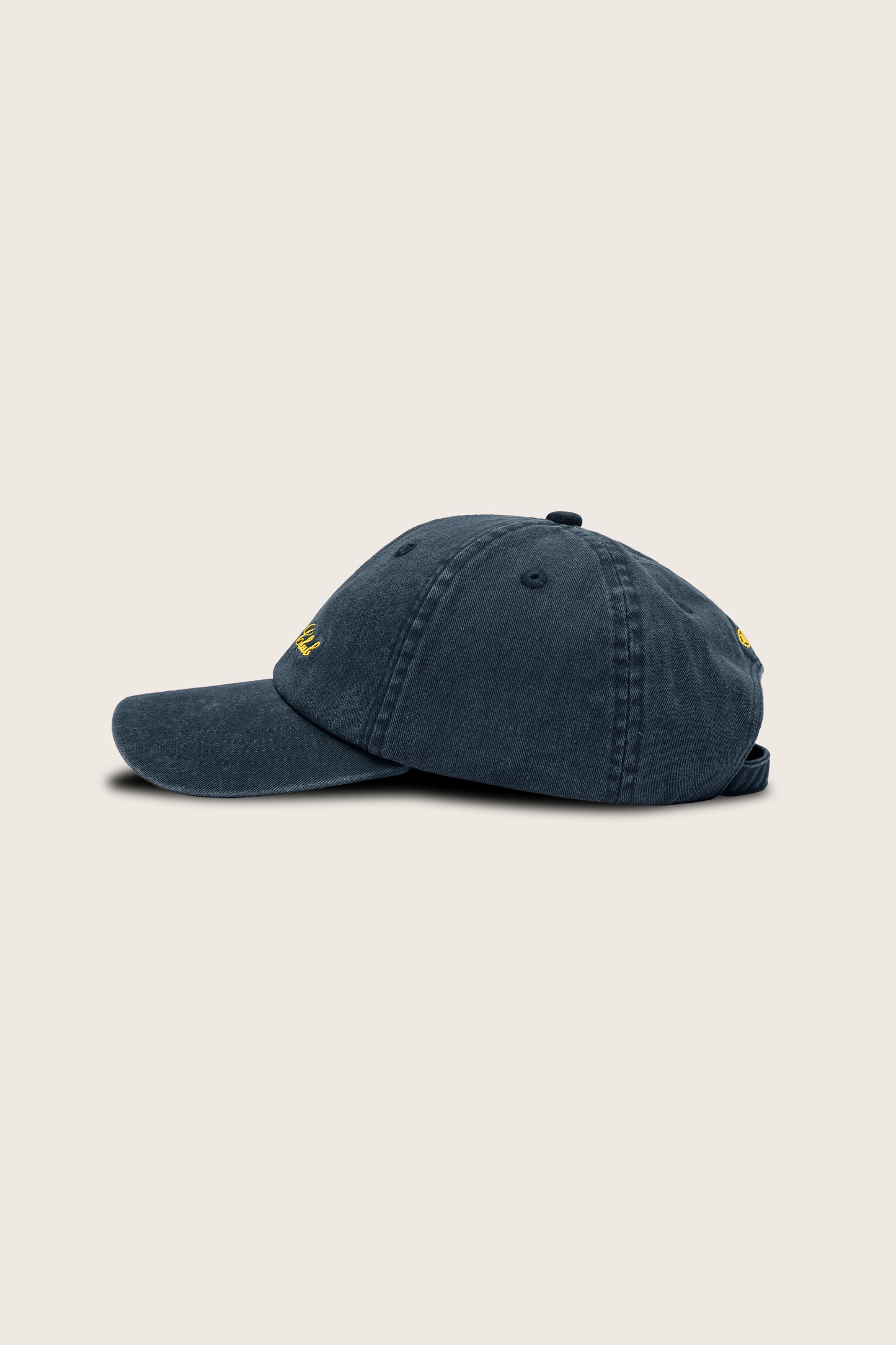 Aim Higher Club Light Washed Classic Script Cap/ Navy