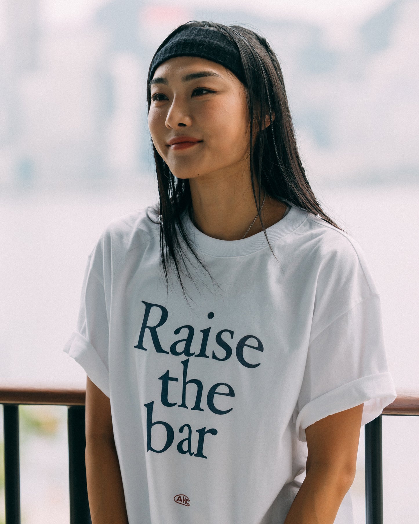 Aim Higher Club Basic Tee/ Raise the bar