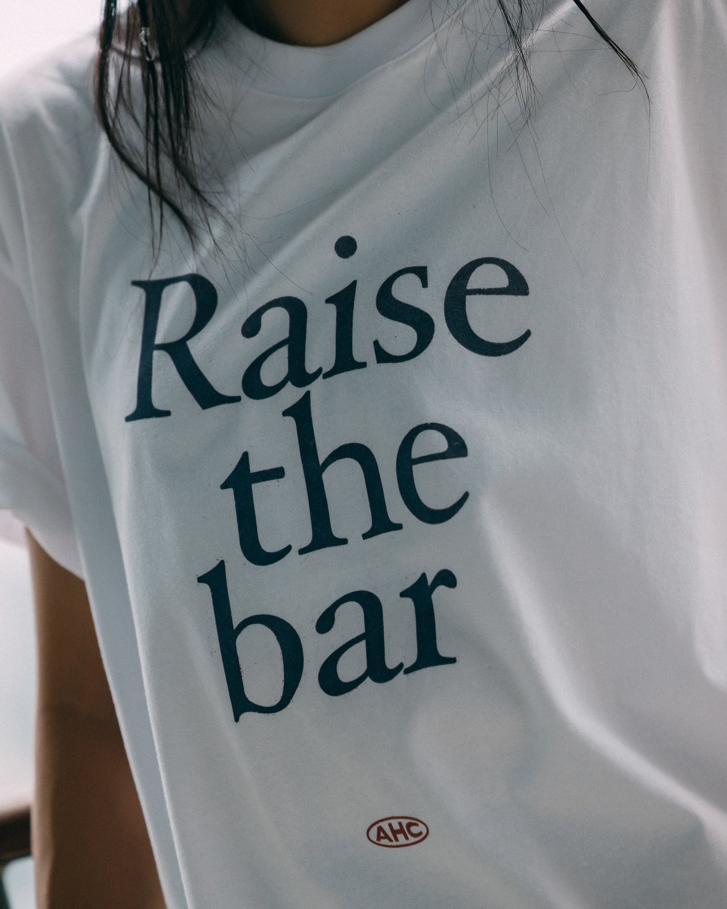 Aim Higher Club Basic Tee/ Raise the bar