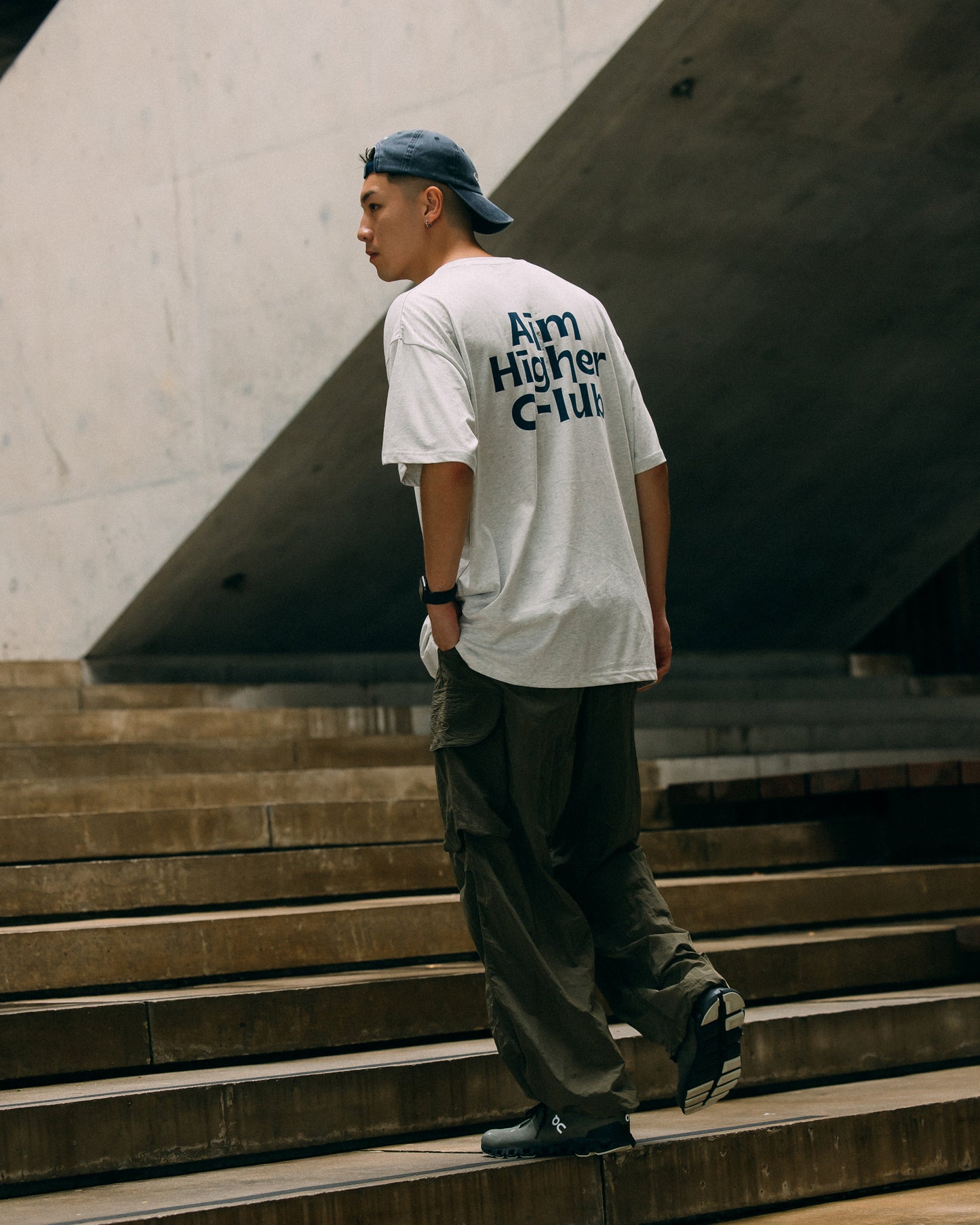 Aim Higher Club Nylon Wide Cargo/ Olive