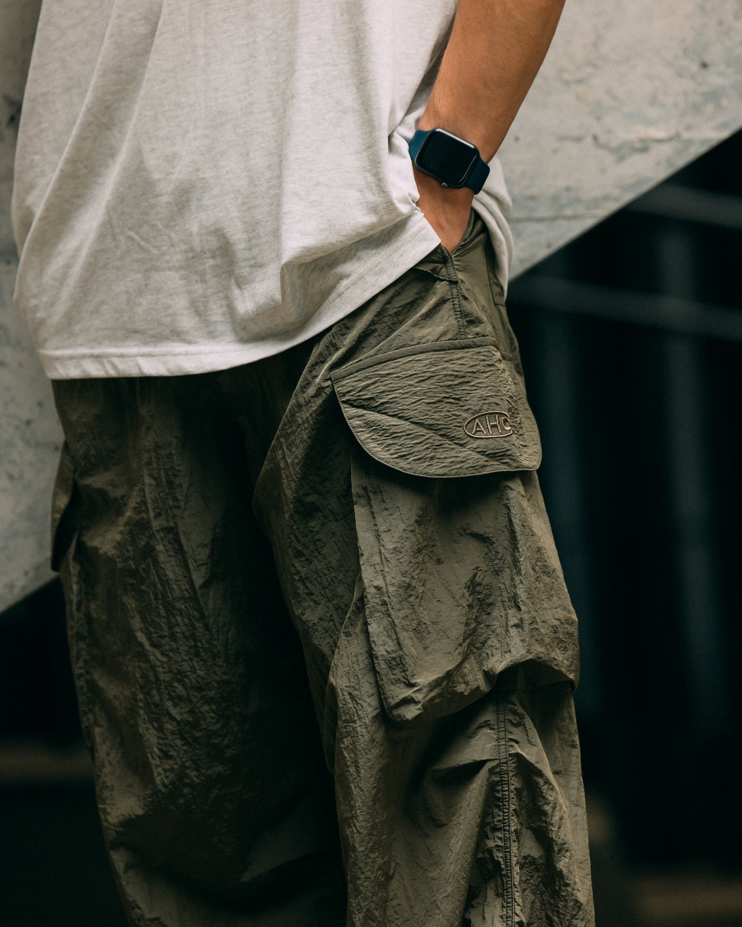 Aim Higher Club Nylon Wide Cargo/ Olive
