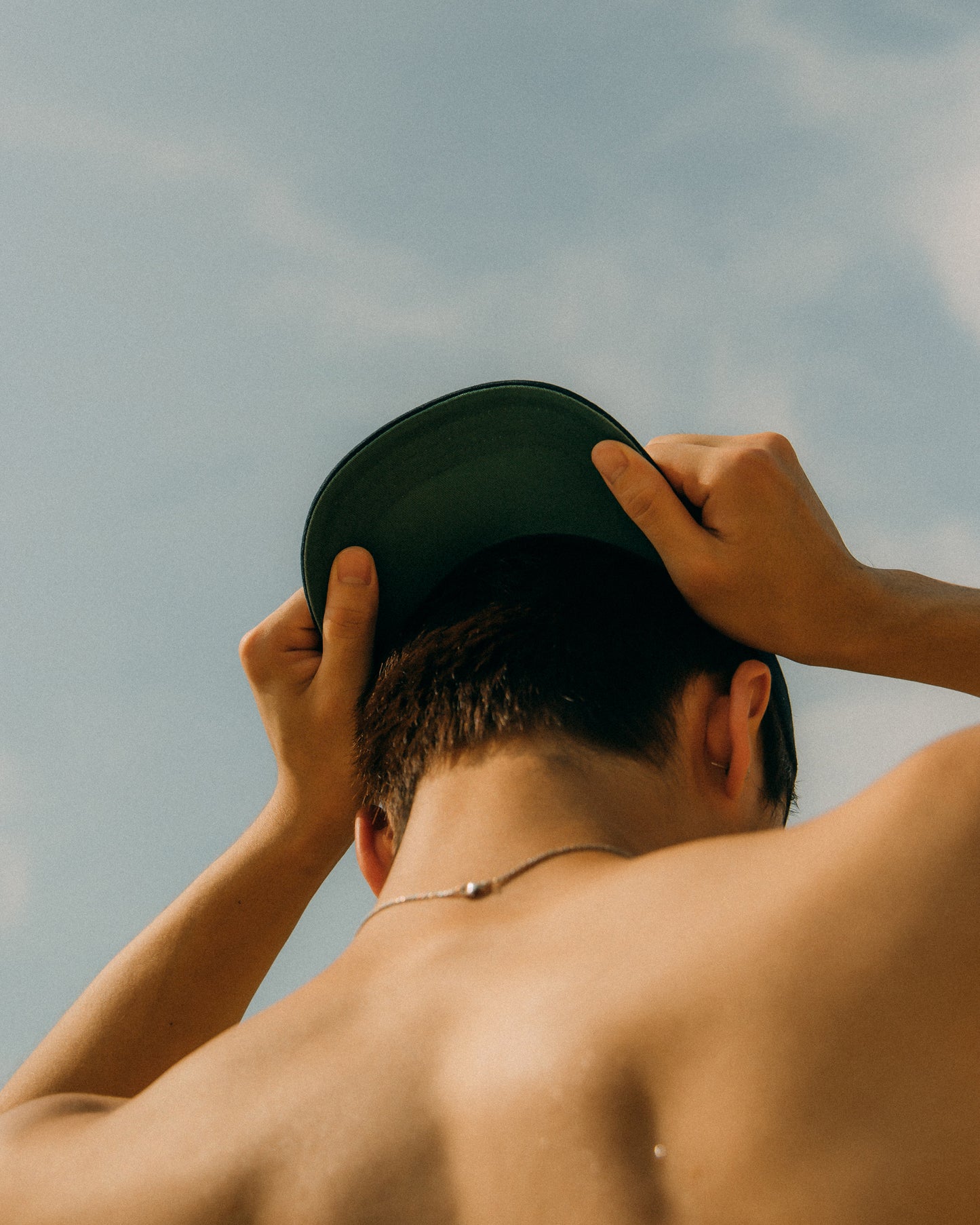 Aim Higher Club College Cap/ Navy