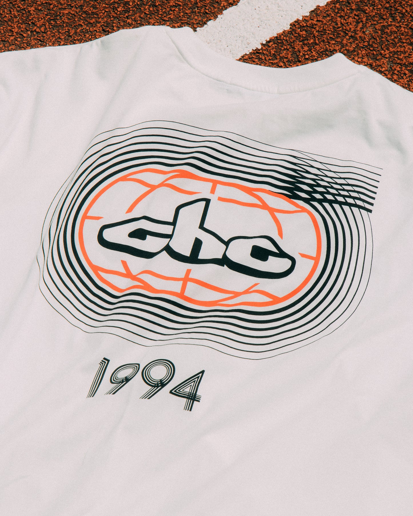 Aim Higher Club Track Graphic Tee/ Off White