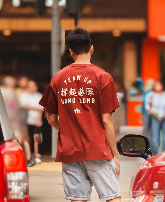 Aim Higher Club x SportsRoad 撐起港隊 Tee/ Team Red