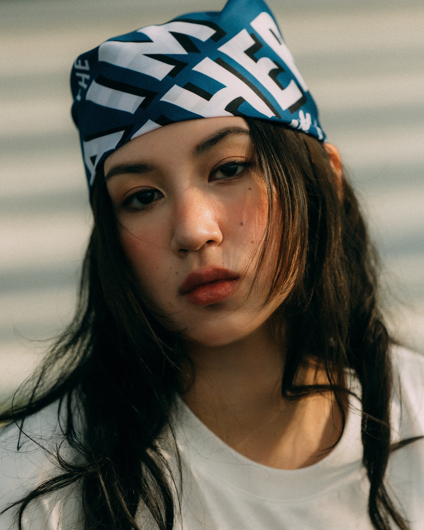 Aim Higher Club X Imaginary Mechanic Summer Club Bandana/ Navy