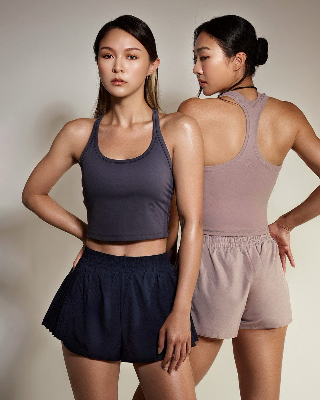 Aim Higher Club Active to Street Pleat Skort/ Navy