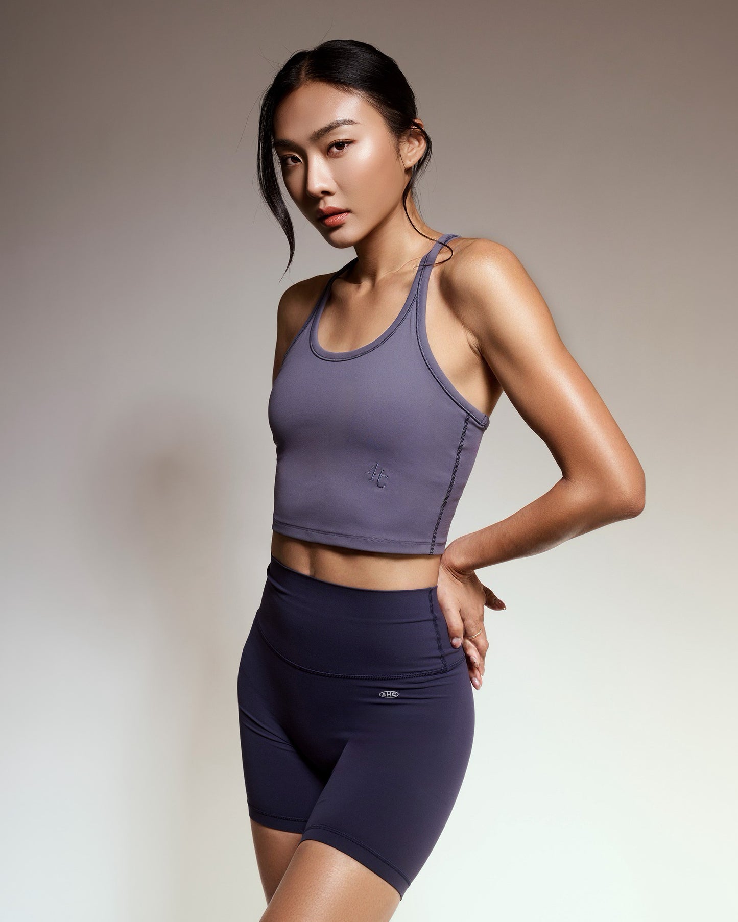 Aim Higher Club SoftHug Tank Top/ Blue Grey
