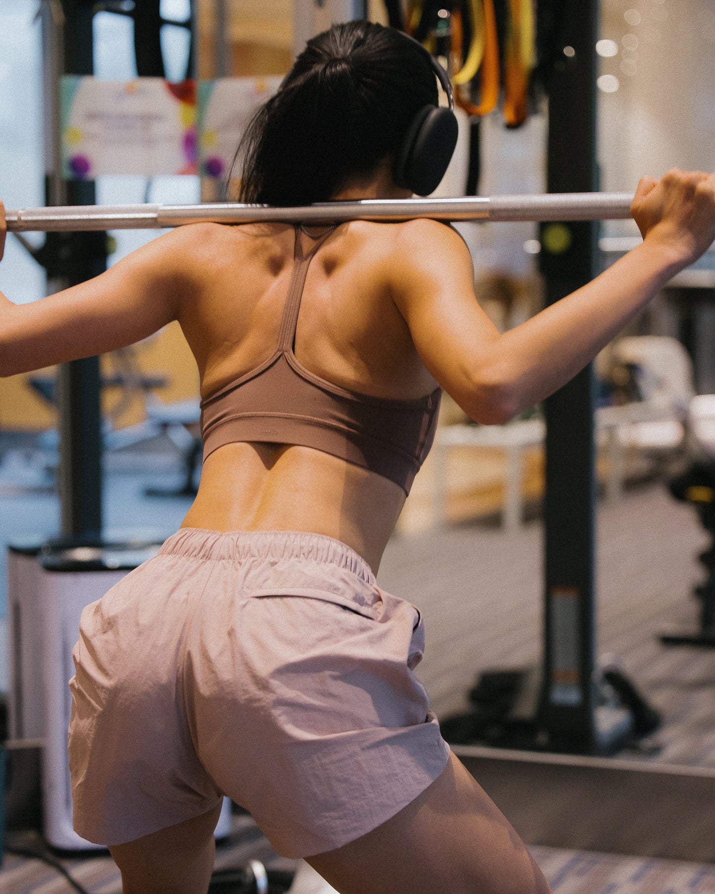 Aim Higher Club SoftHug Sports Bra/ Sunset Rose