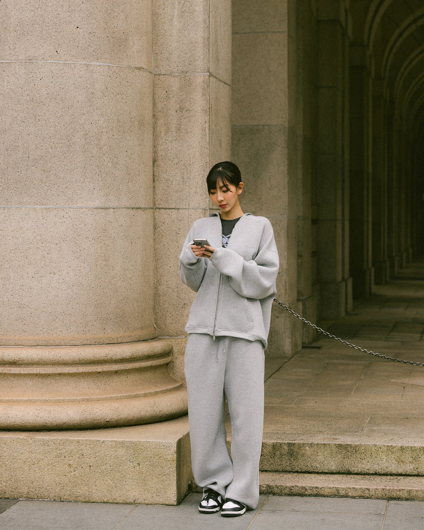 Aim Higher Club Unisex Cloud Sweat Pants/ Flecking Grey