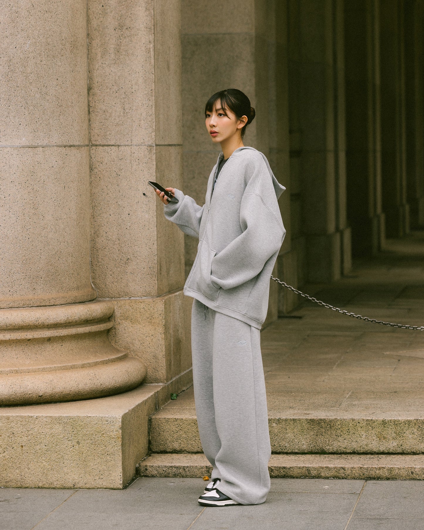 Aim Higher Club Unisex Cloud Sweat Pants/ Flecking Grey