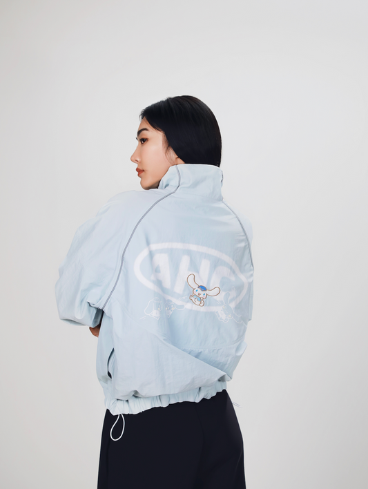Aim Higher Club ♥ Cinnamoroll Jumping on the Cloud Windbreaker/ Light Baby Blue