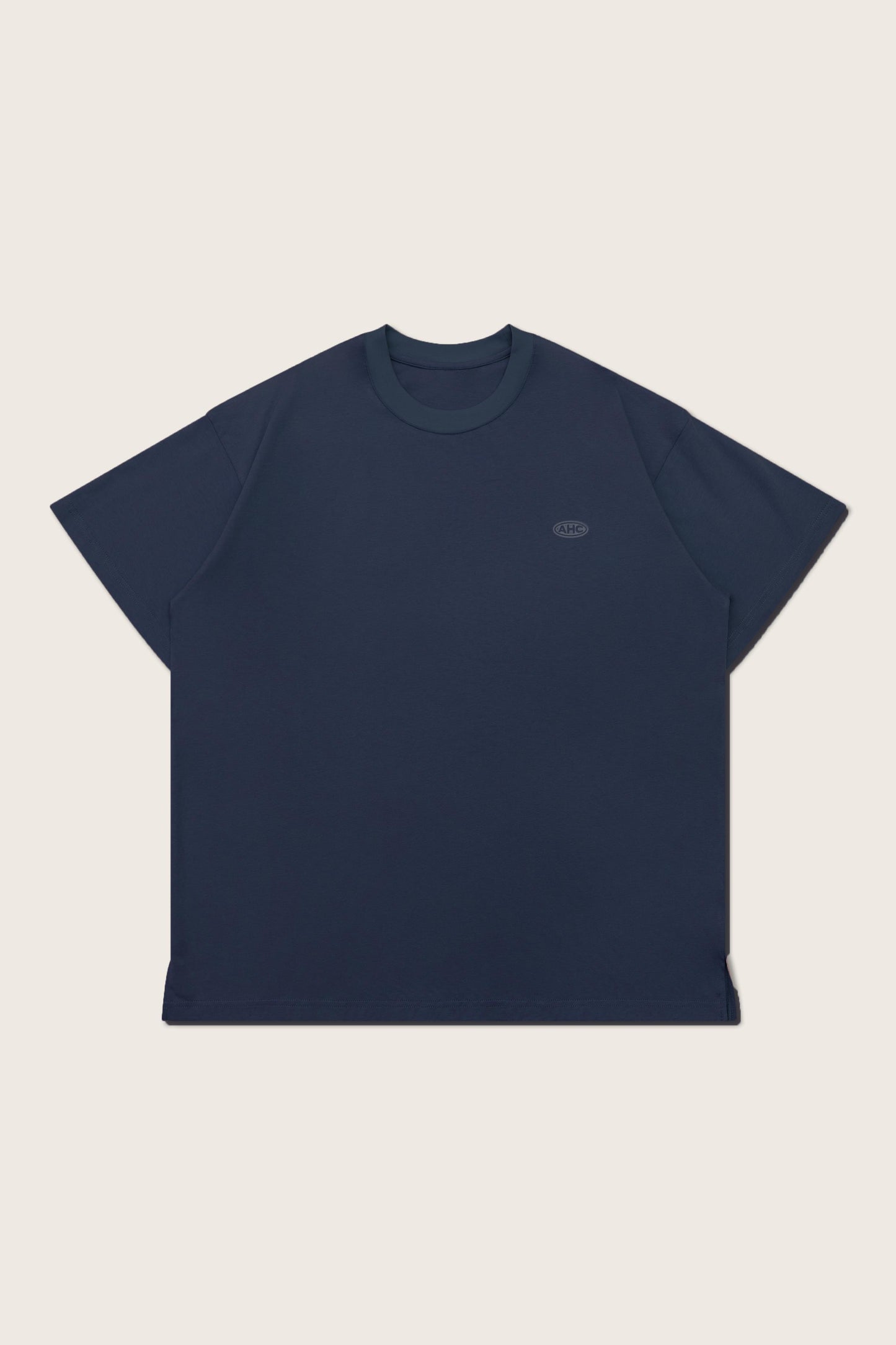 Aim Higher Club Wave Logo Tee/ Navy