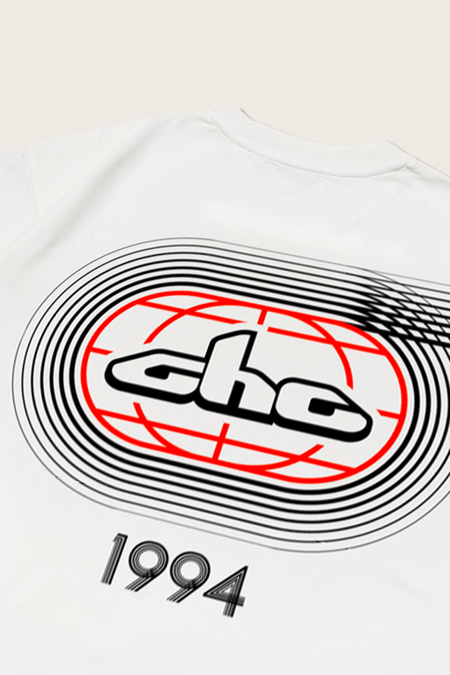 Aim Higher Club Track Graphic Tee/ Off White