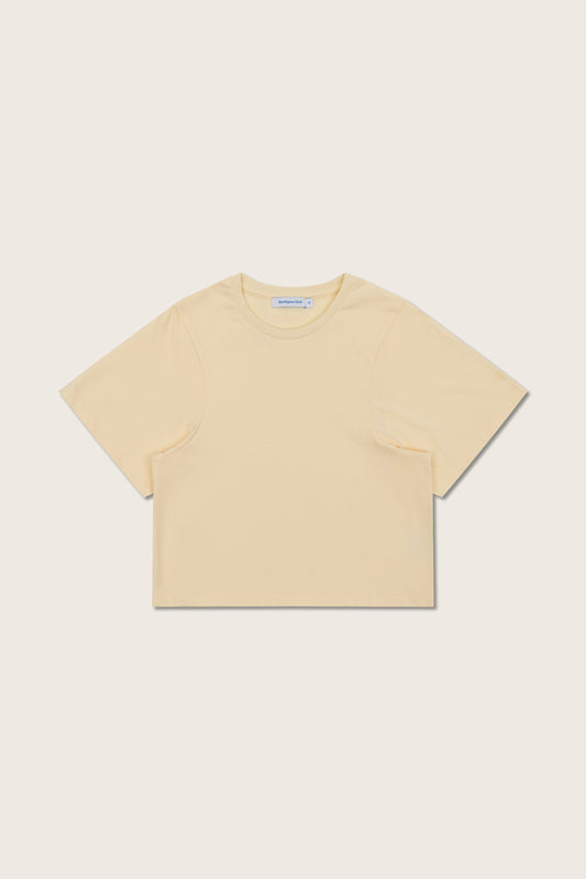 Aim Higher Club Basic Crop top/ Cream