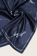Aim Higher Club Core Satin Bandana/ Navy