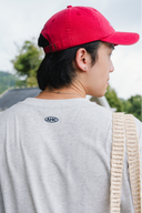 Aim Higher Club Unisex High College Logo Tee/ Flecking Grey