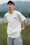 Aim Higher Club Unisex Everyday on Purpose Graphic Tee/ Cream