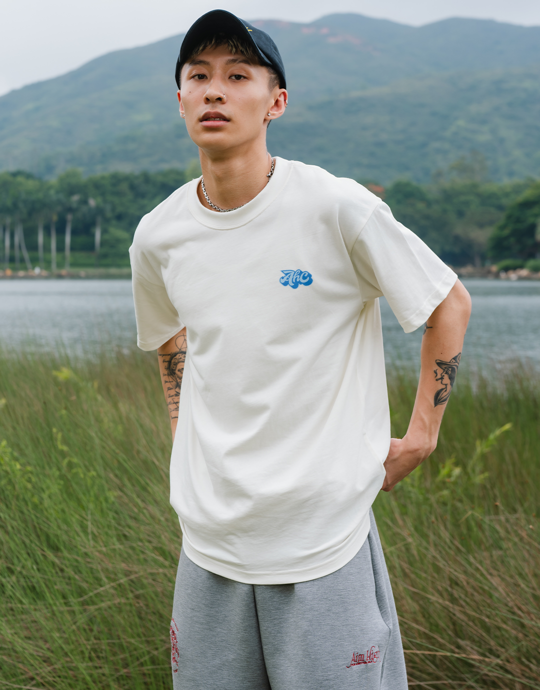 (Pre-order) Aim Higher Club Everyday on Purpose Unisex Graphic Tee/ Cream