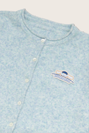 Aim Higher Club ♥ Cinnamoroll On The Bar Women Knit Cardigan/ Flecking Baby Blue