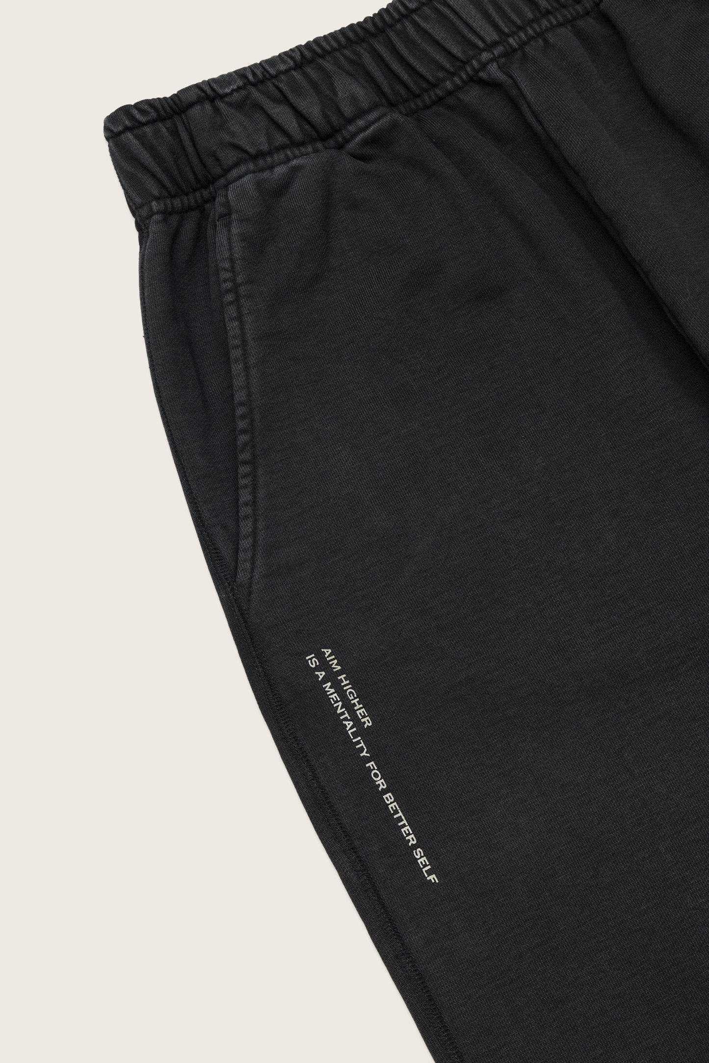 Aim Higher Club Sweat Pants/ Washed Black