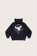 Aim Higher Club ♥ Cinnamoroll Unisex Aim High Stay Soft Cloud Touch Zip Up Hoodie/ Navy