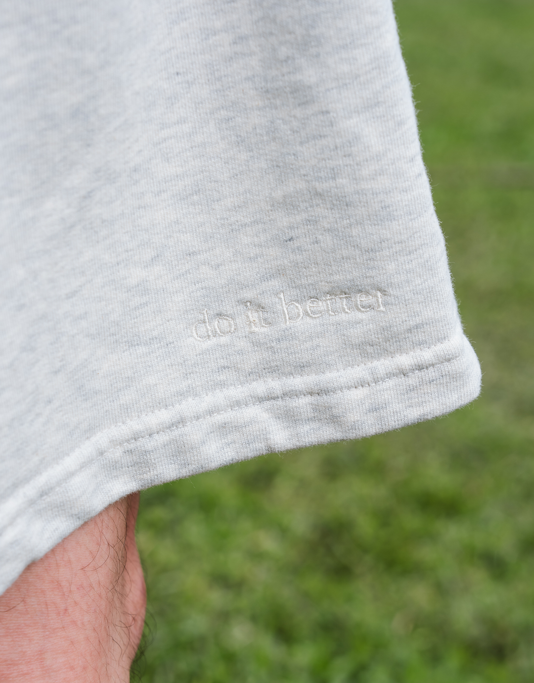 Aim Higher Club Unisex Sweat Shorts/ Flecking Grey