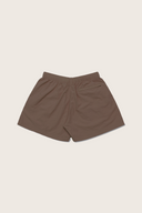 Aim Higher Club Unisex Oval Logo Nylon Shorts/ Brown