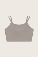 Aim Higher Club Activewear SoftHug Tank Top/ Mink Grey
