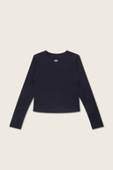 Aim Higher Club Faculty of Sports Henley Neck Long Sleeve Top/ Navy