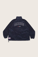 Aim Higher Club X Garden Classic Unisex Lightweight Windbreaker/ Navy-Checked