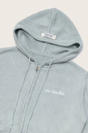 Aim Higher Club Full-Zip Hooded Cardigan/ Mint Grey