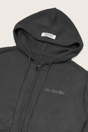Aim Higher Club Full-Zip Hooded Cardigan/ Dark Grey