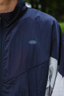 Aim Higher Club Unisex 3-Color Tone Classic Windbreaker/ Navy-Grey